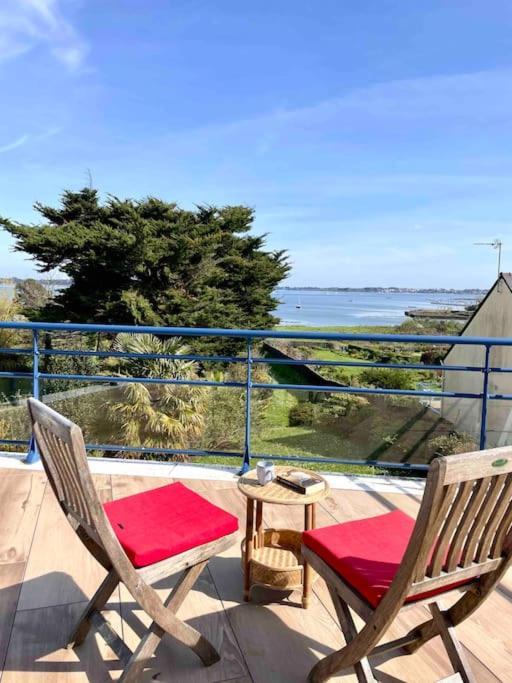 Ty Limicoles, Villa Avec Vue Sur Golfe Du Morbihan Locmariaquer Exterior foto